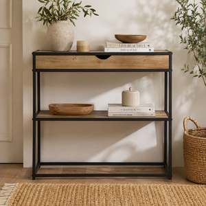 Design Republique Malone Console Table With Drawer