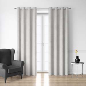 Curtains: Style Co. Luma Block Out Eyelet Curtain Pair Linen
