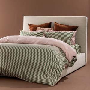 Marlo Mia Stripe Duvet Cover Set