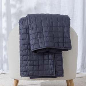 Blankets: Design Republique Cotton Cover Weighted Blanket 7kg