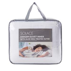 Duvet Inners: Solace 600gsm Duvet Inner With Aloe Vera Treated Outer