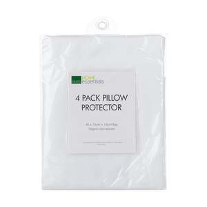 Mattress Pillow Protectors: Home Essentials 4 Pack Pillow Protector