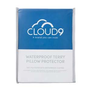 Cloud 9 Waterproof Terry Pillow Protector