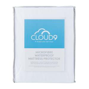 Mattress Pillow Protectors: Cloud 9 Microfibre Waterproof Mattress Protector