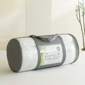 Bambou Memory Foam Mattress Topper 10cm Depth