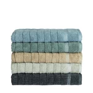 Home Co. Penny Self Stripe Bath Towel 540gsm