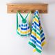 Seaside Supplies Kids Backpack with beach towel Bold Stripe