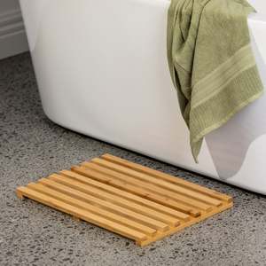 Solace Bamboo Classic Bath Mat