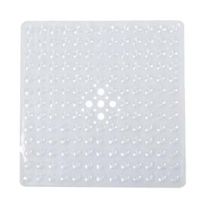 Bath Mats: Home Essentials PVC Bathmat Square With Drain Holes