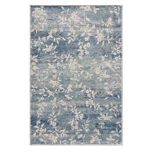 Home Co. Soft Ribbed Everly Rug Denim 200 x 300cm