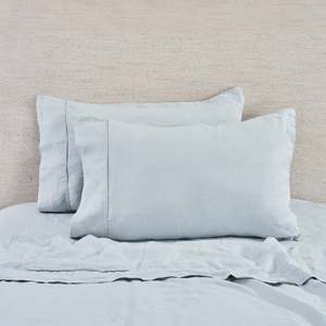 Bed Sheets: Ecoanthology 100% Linen Pillowcase Pair