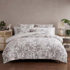 Gracious Living Kasey Jacquard Duvet Cover Set
