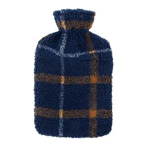 Hush Grid Hot Water Bottle Cover 1.7L