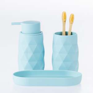Solace Terry 3 Piece Bathroom Set