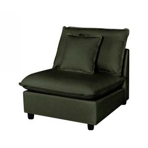Design Republique Oakley Modular Armless Chair Moss