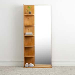 Design Republique Gia 1.8m Mirror With Shelves