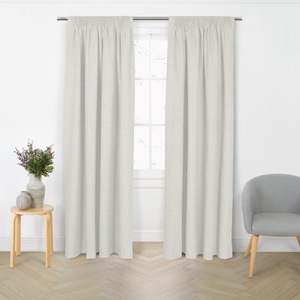 Style Co. Luma Blockout Readymade Curtain Pair Linen