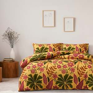 Design Republique Party Palm Cotton Duvet Cover