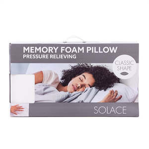 Pillows: Solace Memory Foam Pillow Classic Shape
