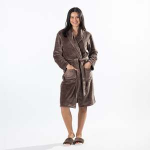 Pyjamas Robes: Amparo Courtney Waffle Bathrobe