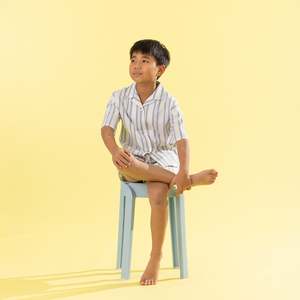 Pyjamas Robes: bb&b Sleep Kids Cotton Stripe PJ Set