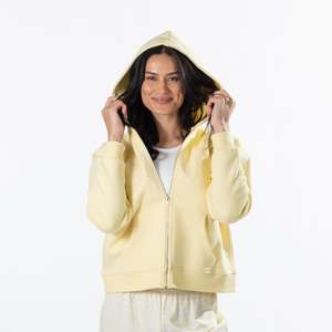 Simple & Sunday Lounge Embroidered S&S Zip Hoodie