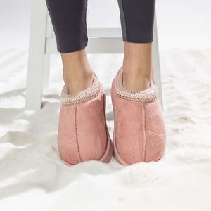 Slippers Bedsocks: bb&b Kids Faux Suede Slipper