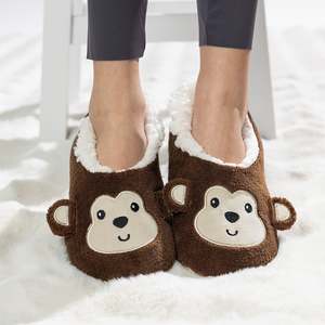 bb&b Kids Monkey Cosy Slippers
