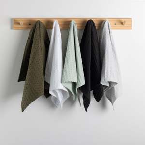 Cove Wallis Waffle Tea Towel 5 Pack