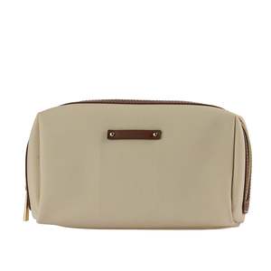 Cosmetic Toiletry Bags: Grace & Gild Aubrey Zip Top Cosmetic Bag