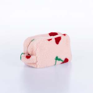 Grace & Gild Savanna Cherry Cosmetic Bag