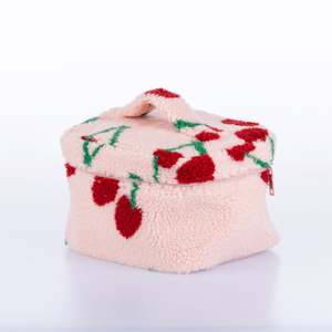 Grace & Gild Savanna Cherry Cosmetic Case