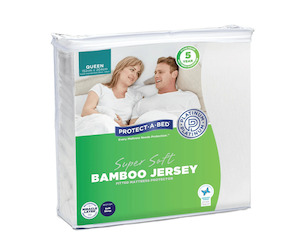 Bamboo Jersey Mattress Protector - Bed Depot