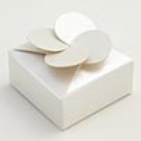 Petal top favour box - Pearl