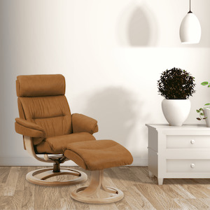 Recliner: Nordic 91S Chair and Ottoman Ring Base
