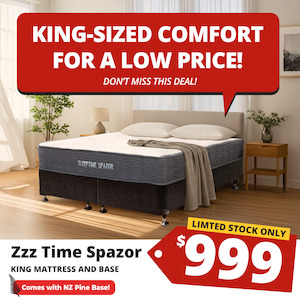 King Beds: Zzz Time Spazor