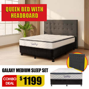 Galaxy Medium Bed With Headboard