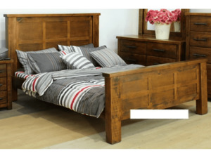 Slat Beds: Pinegate Slat Bed Frame Queen King Super King