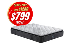 Bed and Bedroom: Cloud Medium 7 Zone Pocket Spring Mattress – Medium Feel
