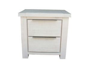 Bedroom Furniture: Santorini 2 Drawer Bedside
