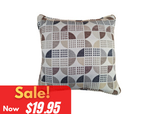 Bed and Bedroom: Cushion Dotted Semi-Circle