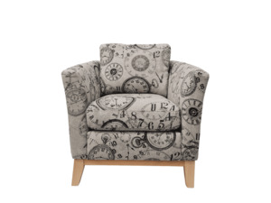 Lounge Suites: Parnell Accent Chair Clock Design