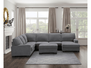 Lounge Suites: Times Square 6 Seater Corner Chaise