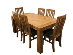 Pinegate 7 Piece Dining Suite