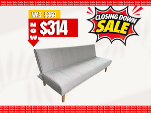 Lounge Suites: April Sofa Bed – Grey
