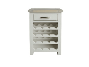 Lounge and Living: Norway 1 Drawer Wine Cabinet