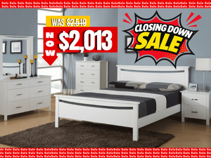 Bedroom Furniture: Anita 5 Piece Queen Bedroom Suite