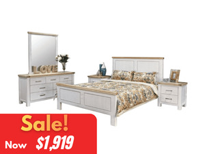 Bed and Bedroom: Norway 4 Piece Queen Bedroom Suite
