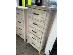 Bedroom Furniture: Boston 5 Drawer Slimboy