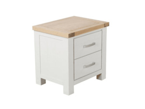 Bedroom Furniture: Norway 2 Drawer Bedside